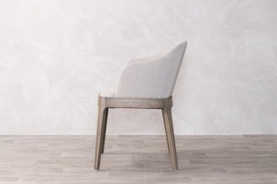 cologne carver chair light grey side view